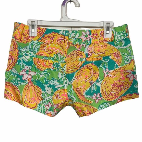 Lilly Pulitzer Floral Print The Walsh Casual Shorts - Picture 2 of 5